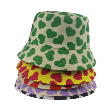 2021 HOT Black Cow Zebra Heart Butterfly Bucket Hats For Women Men Summer Fishman Hats Girls Travel Sad Boy Panama Sun Hat